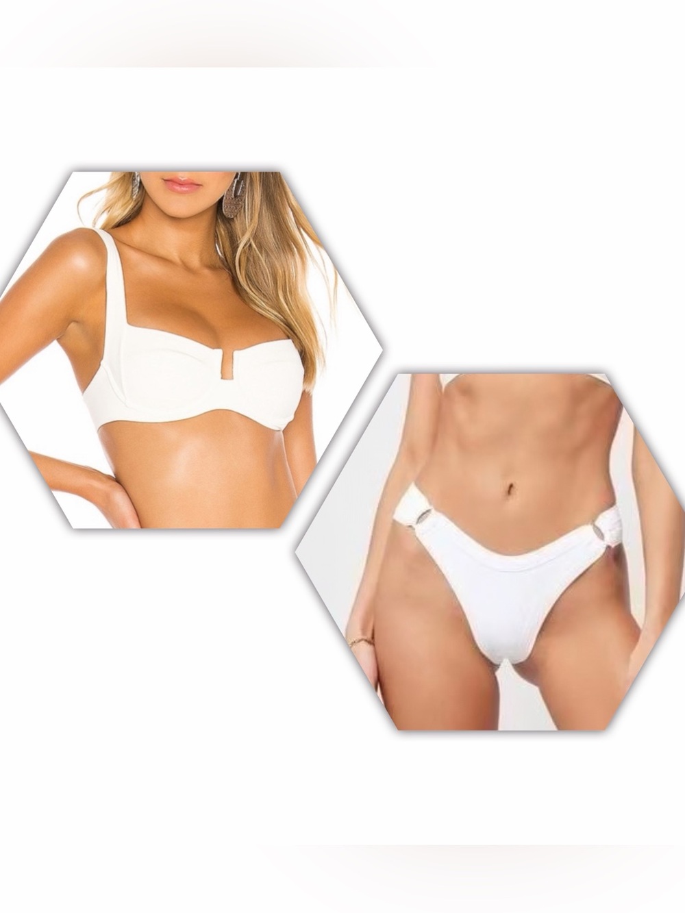 l*space Lilac Balconette Bikini Top & High-Cut Bottoms